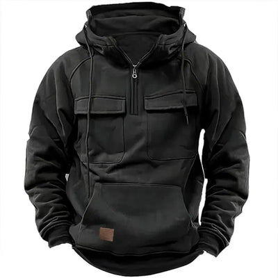 Ryler – Giacca a Cappuccio Multi-Pocket Tattica per Uomini