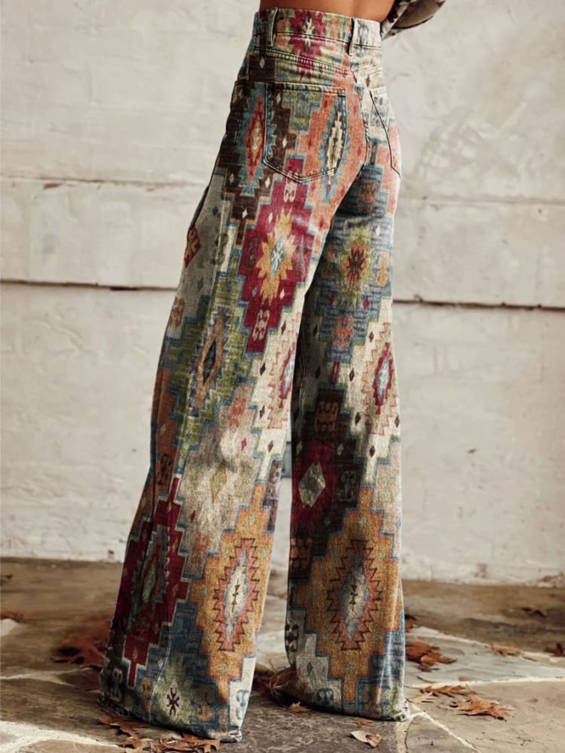 Charlotte ™ - Pantaloni Vintage Super Soft a Gamba Larga