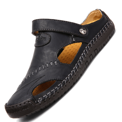 Chris™ | Sandali in Pelle Ortopedici da Uomo