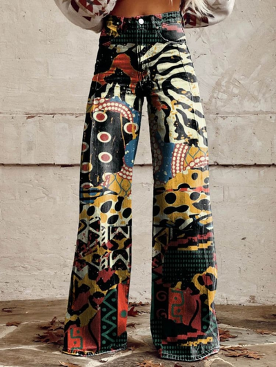 Mia™ - Pantaloni Larghi Colorati Moderni