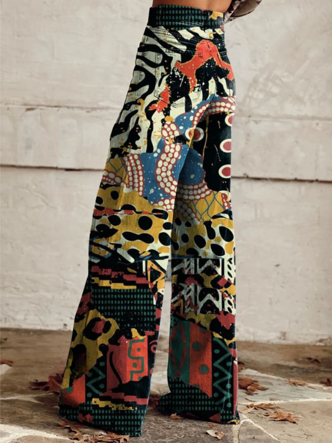 Mia™ - Pantaloni Larghi Colorati Moderni