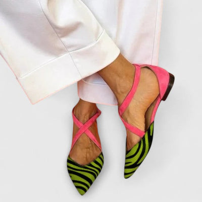 Khreysa | Ballerina Elegante con Cinghie