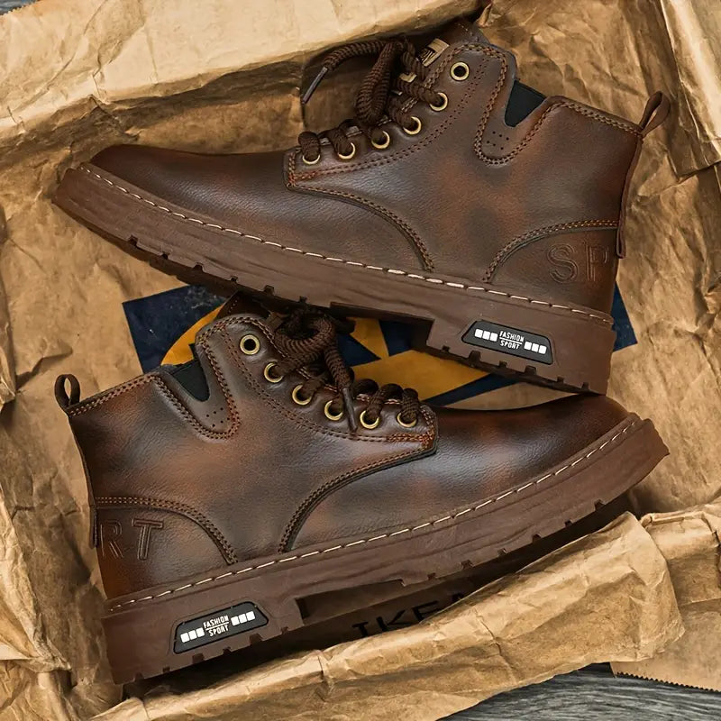 Devin - Stivali Vintage Impermeabili Antiscivolo