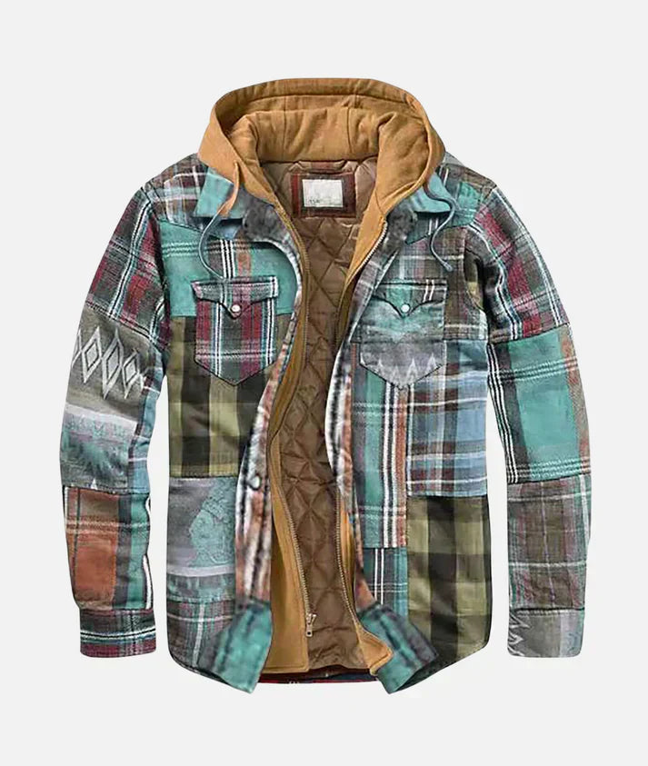 Lorenzo – Giacca patchwork a quadri