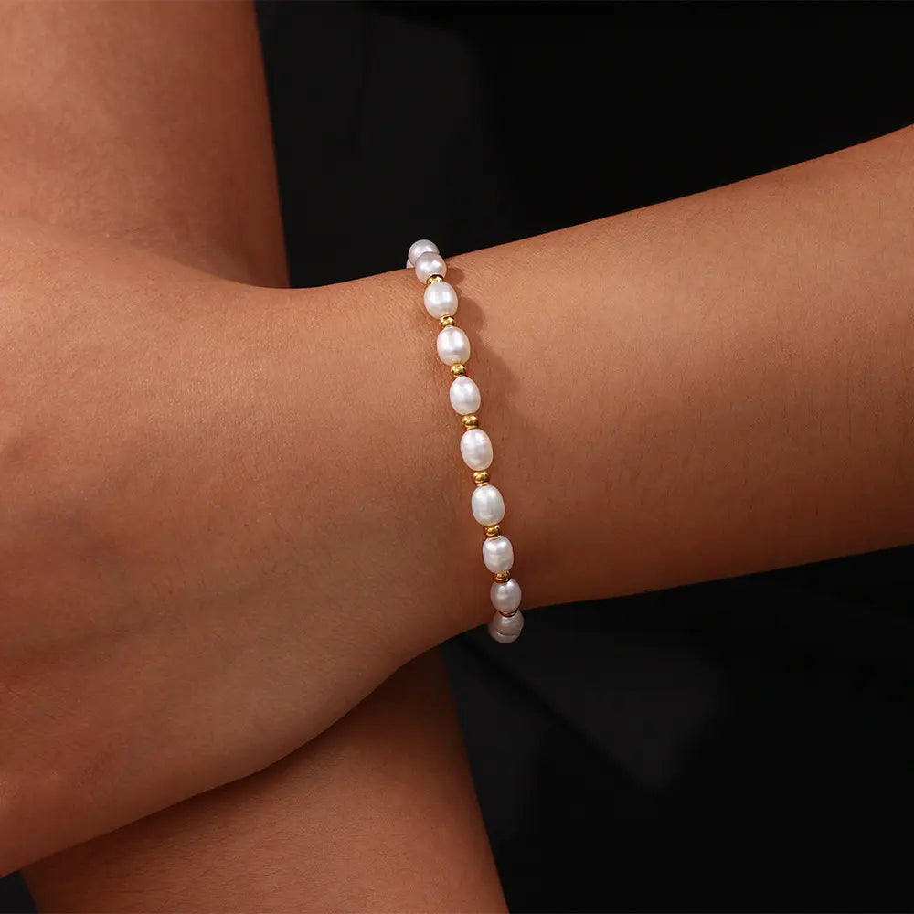 Bracciale di Perle Romantico