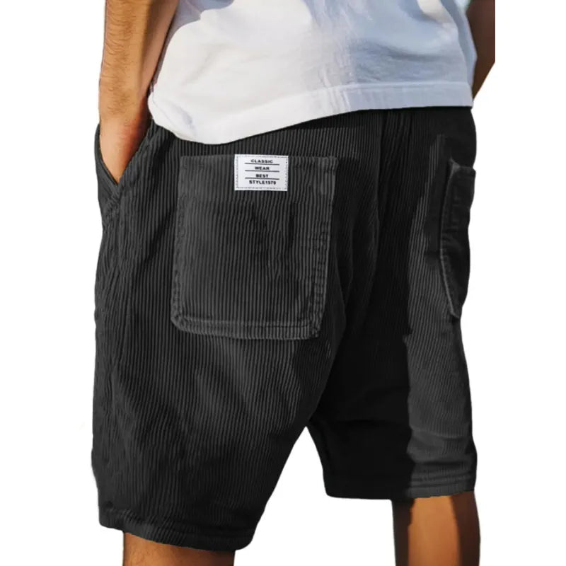 Casper™ | Pantaloni corti chic in velluto