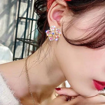 Orecchini in Argento con Zirconia Colorata