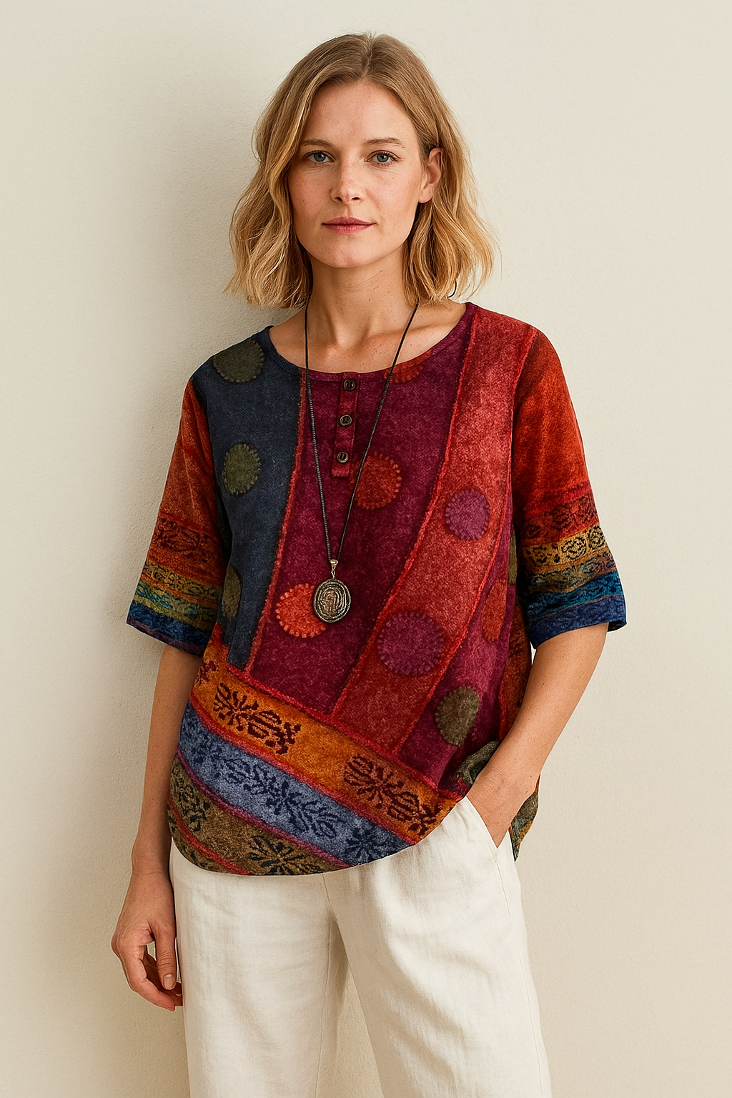 Luna | Blusa Boho Chic Estiva