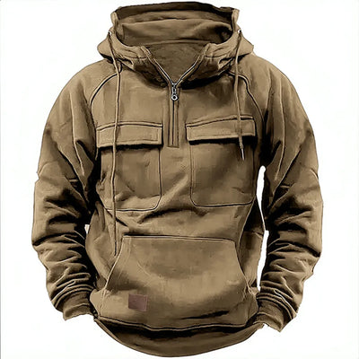 Ryler – Giacca a Cappuccio Multi-Pocket Tattica per Uomini