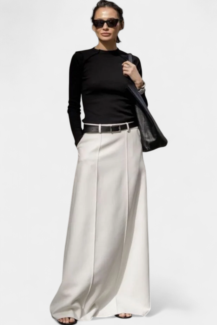 Gonna H-Line Ada con Stile Urbano e Moderno per un Look Elegante e Attuale