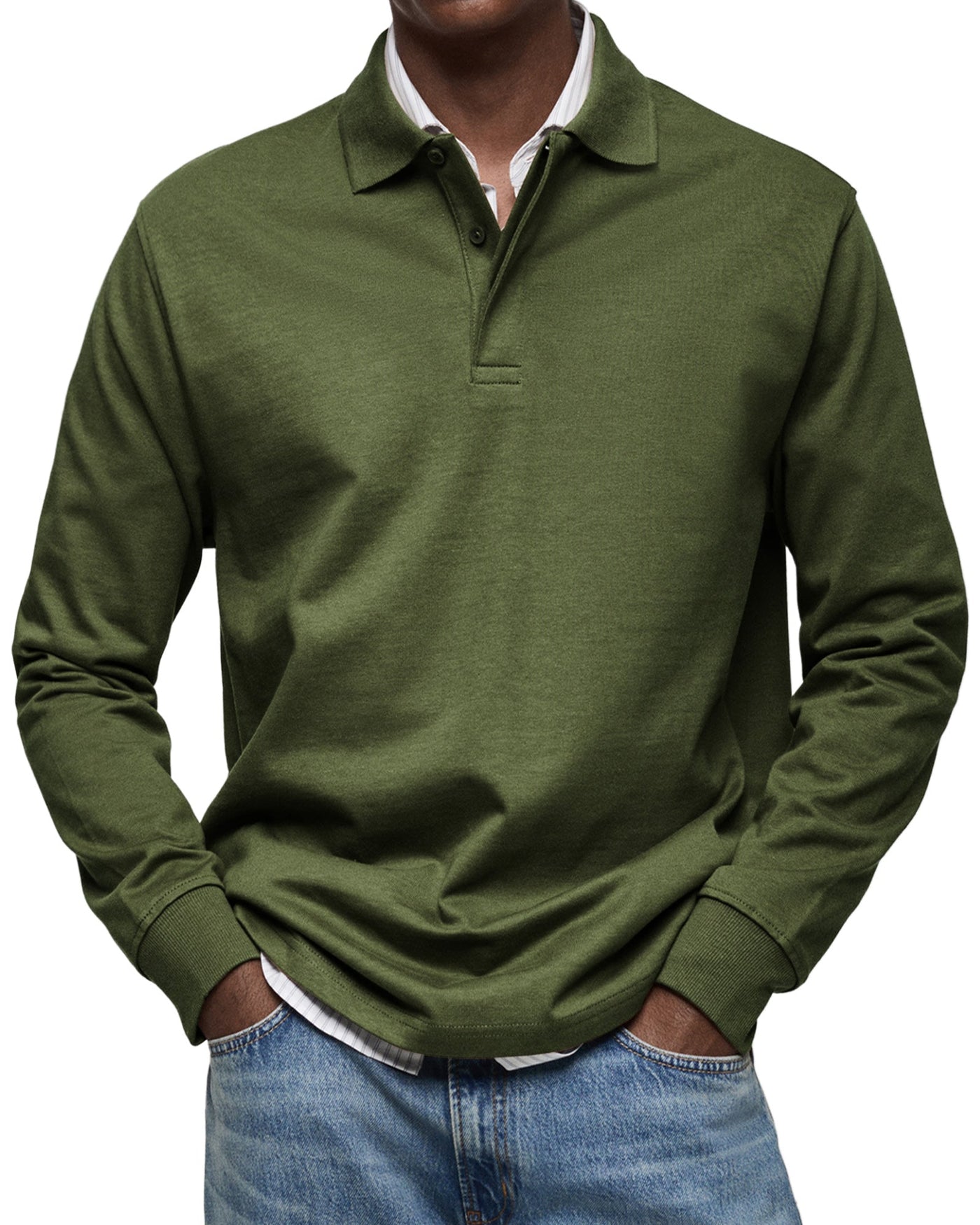 Beeckhoven™ | Polo Casual con Maniche Lunghe