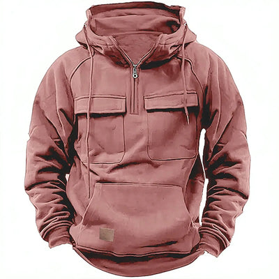 Ryler – Giacca a Cappuccio Multi-Pocket Tattica per Uomini