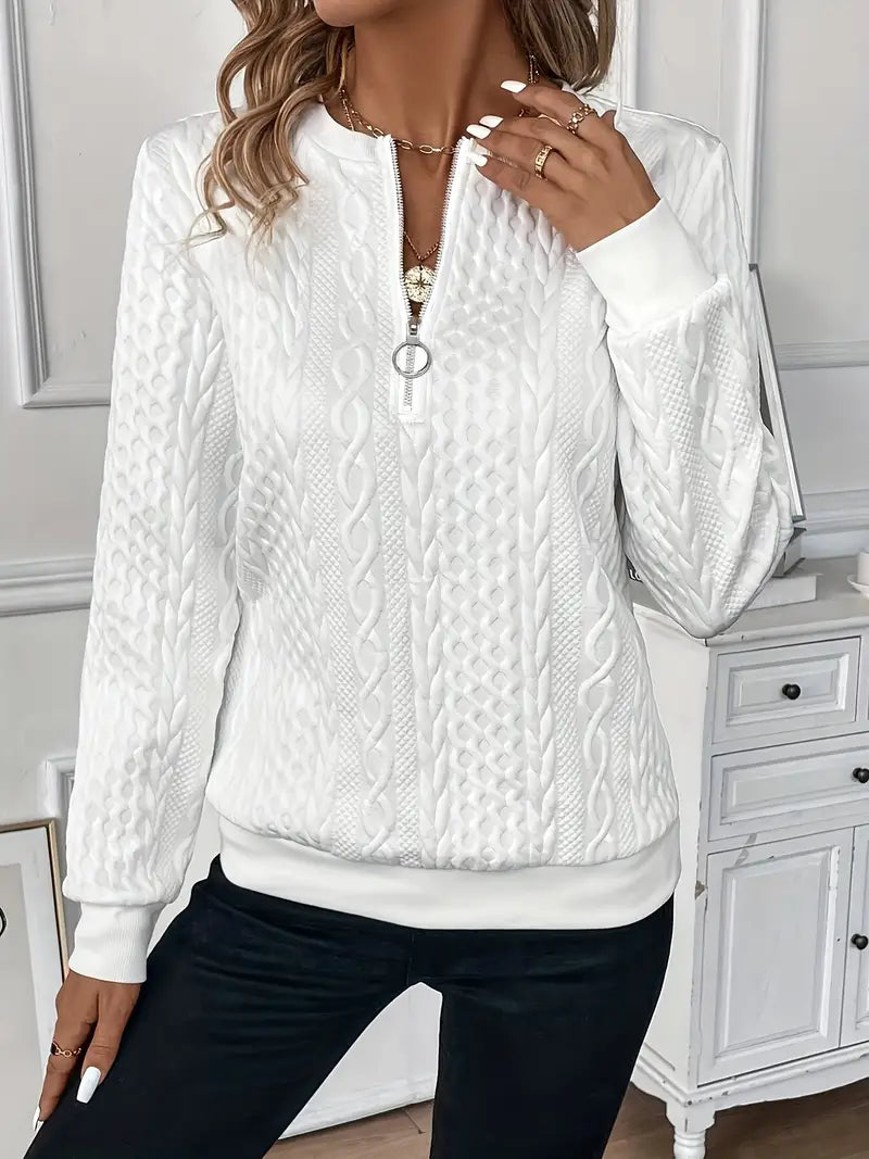 Herald - Maglione Elegante con Zip