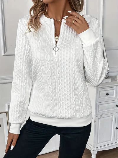 Herald - Maglione Elegante con Zip