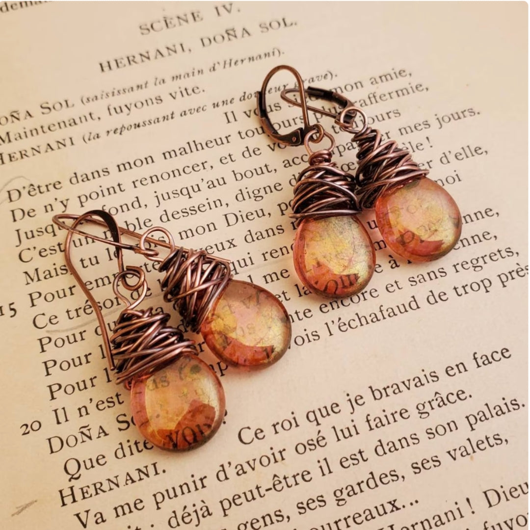Moira - Orecchini Retro Firefly