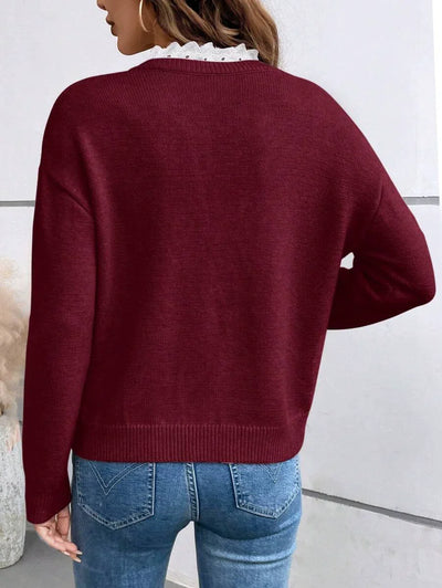 Maria | Blusa Elegante con Collo Francese