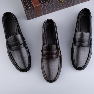 Scarpe da Uomo in Vera Pelle James con Finitura di Alta Qualità