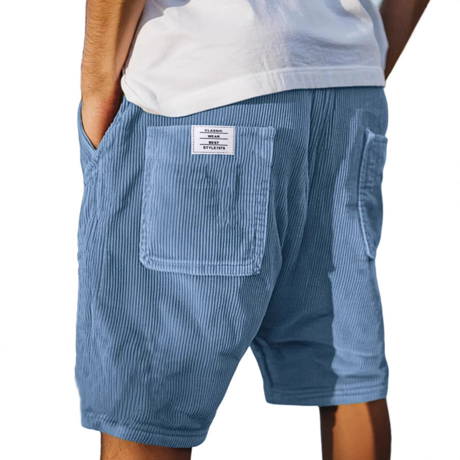 Casper™ | Pantaloni corti chic in velluto