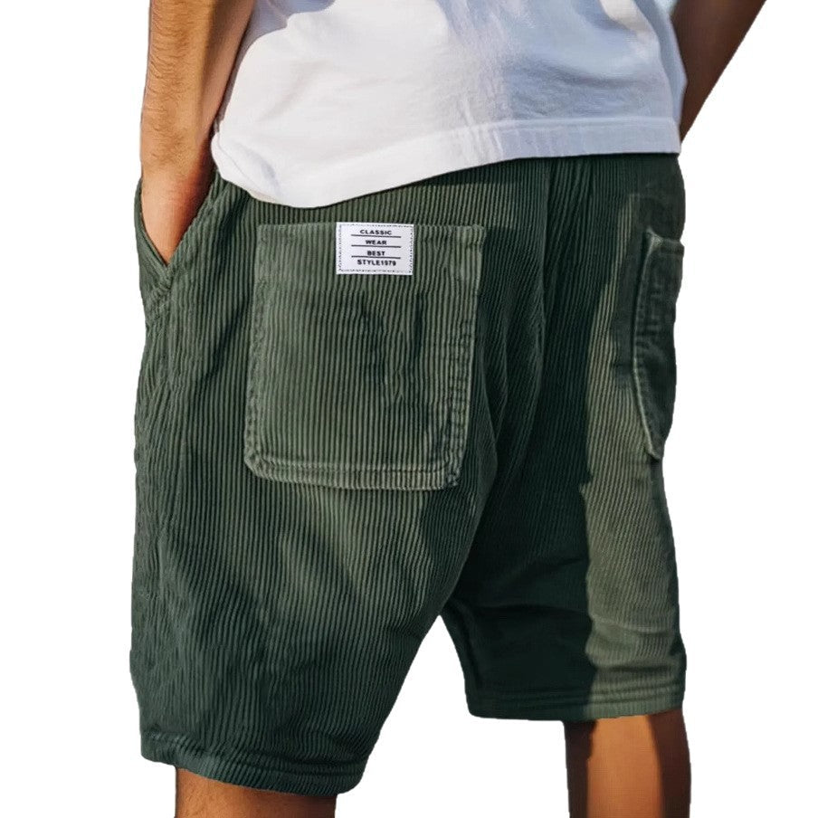Casper™ | Pantaloni corti chic in velluto