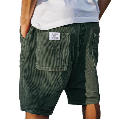 Casper™ | Pantaloni corti chic in velluto