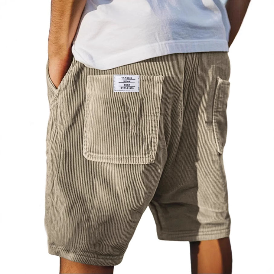 Casper™ | Pantaloni corti chic in velluto