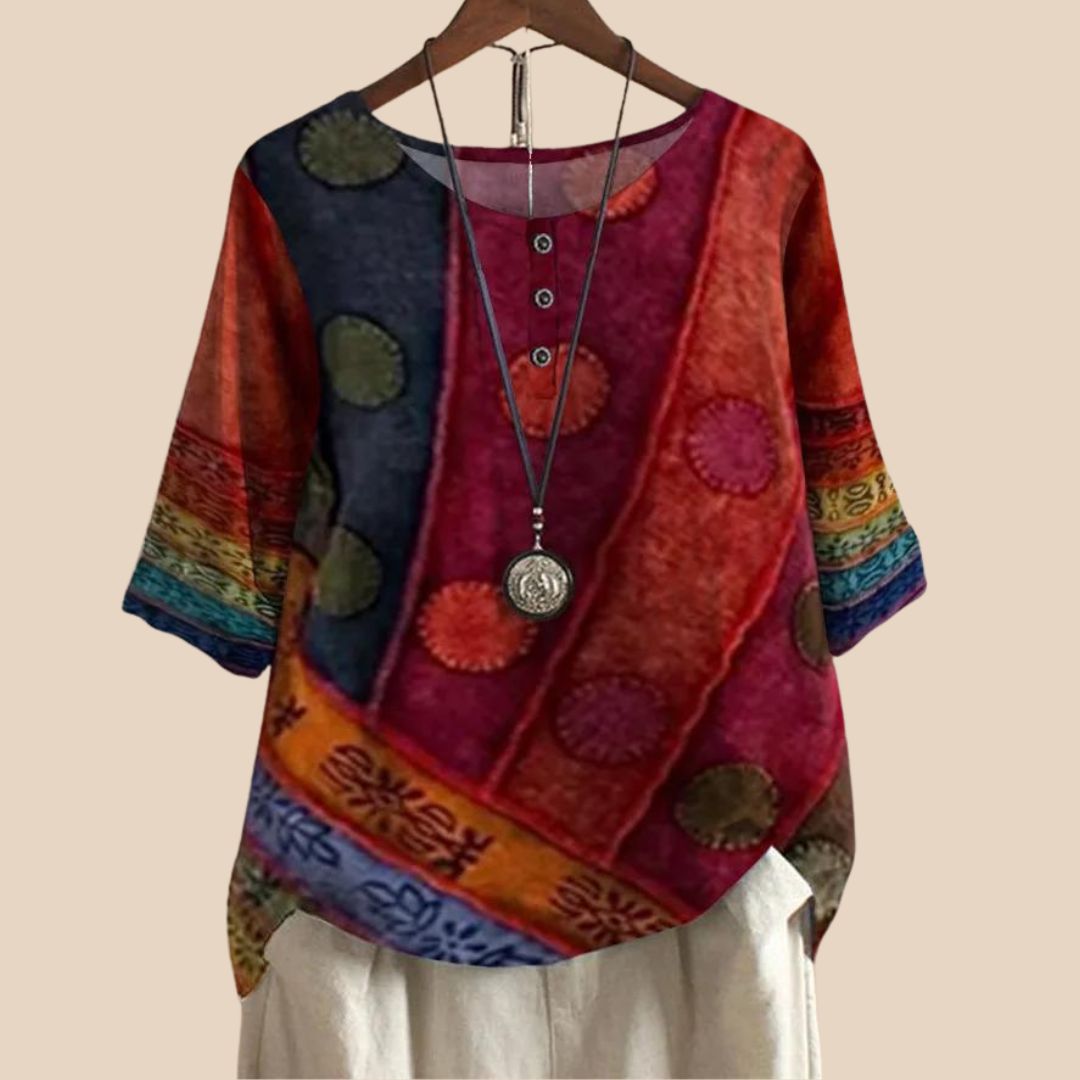 Luna | Blusa Boho Chic Estiva