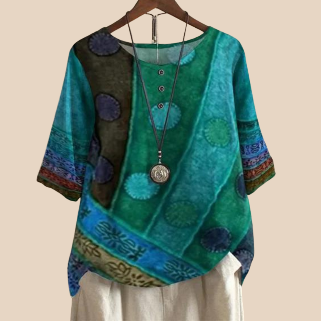 Luna | Blusa Boho Chic Estiva