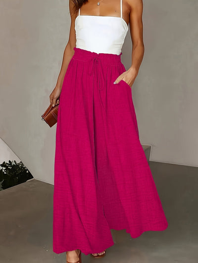 Amelia™ - Pantaloni a Gamba Larga Eleganti
