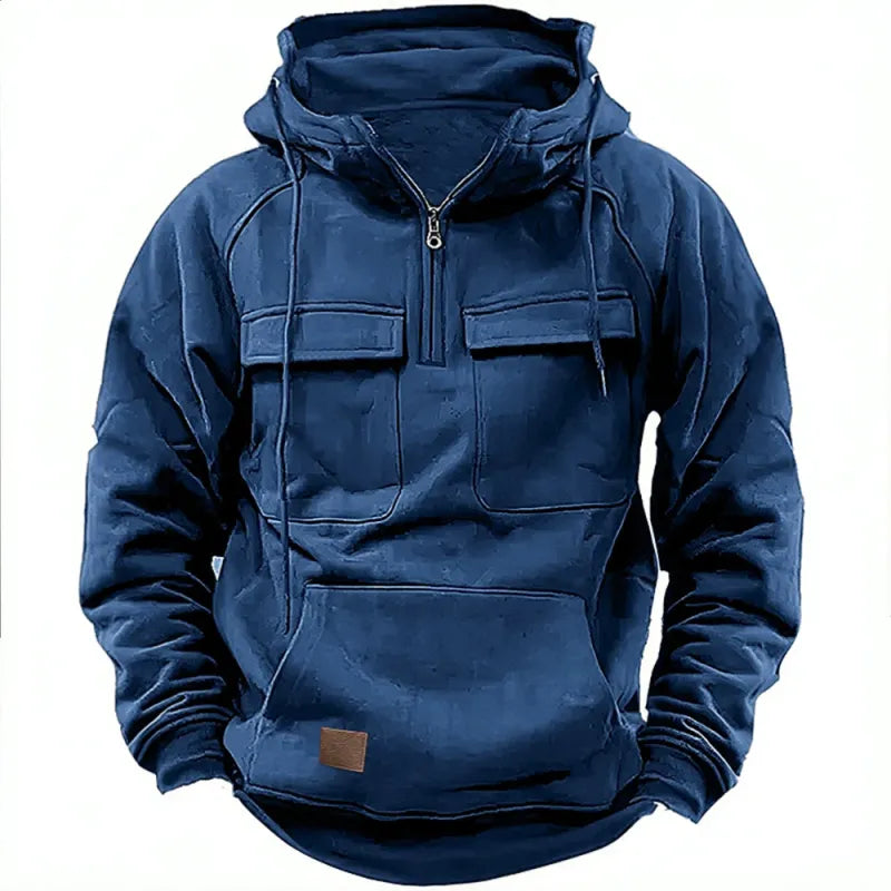 Ryler – Giacca a Cappuccio Multi-Pocket Tattica per Uomini