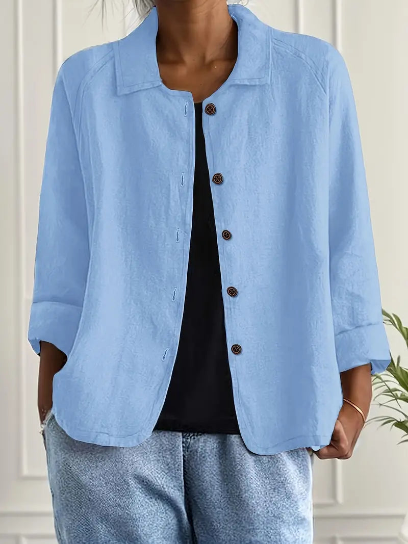 Sofia™ | Top Leggero in Cotone Classico