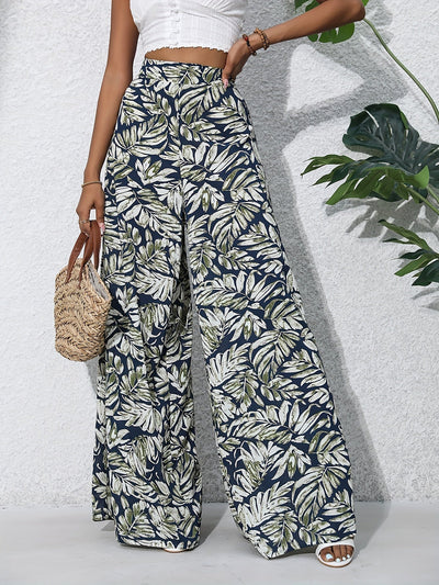 Lily™ - Pantaloni a Gamba Larga Bohemien Chic