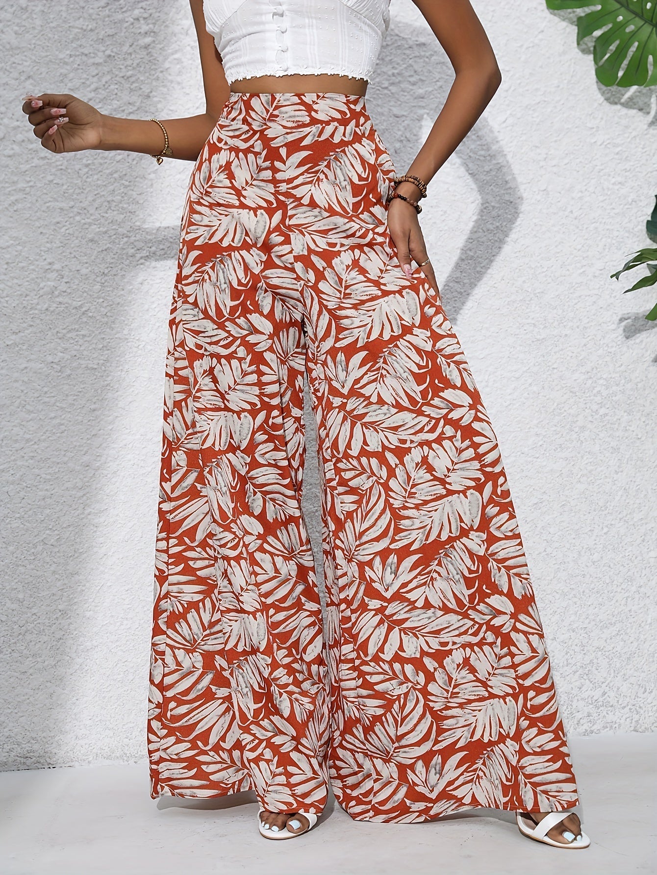 Lily™ - Pantaloni a Gamba Larga Bohemien Chic