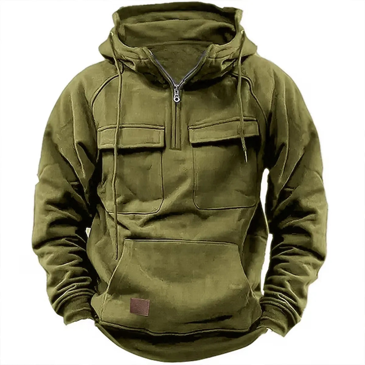 Ryler – Giacca a Cappuccio Multi-Pocket Tattica per Uomini