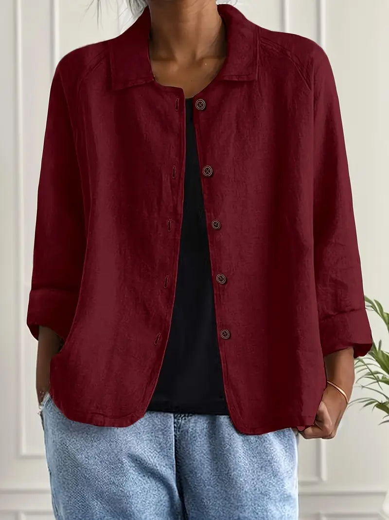 Sofia™ | Top Leggero in Cotone Classico