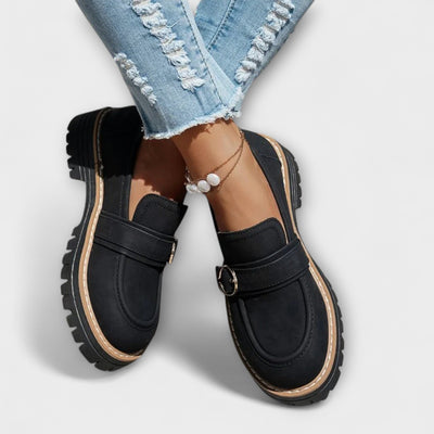 Lora – Mocassini Casual con Punta Rotonda