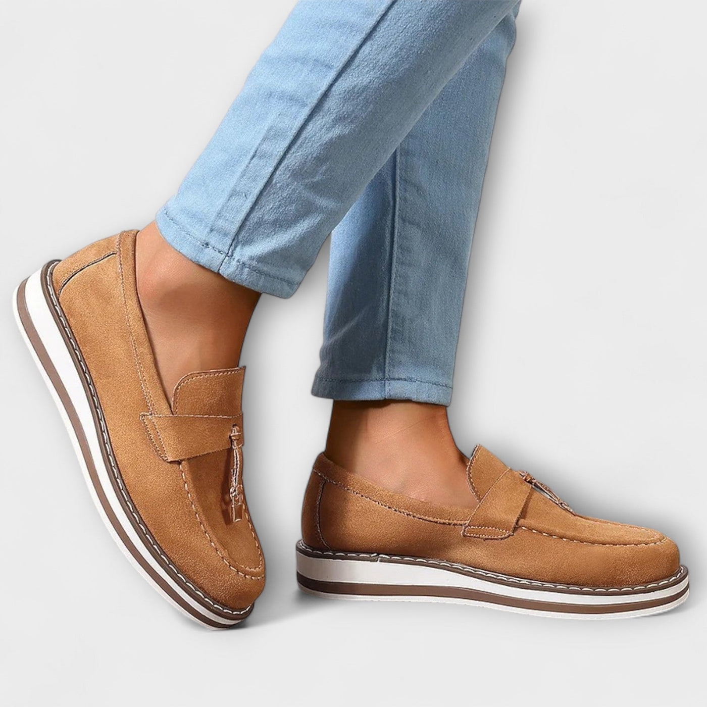Halo – Mocassini Casual con Punta Rotonda