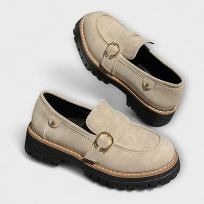 Lora – Mocassini Casual con Punta Rotonda
