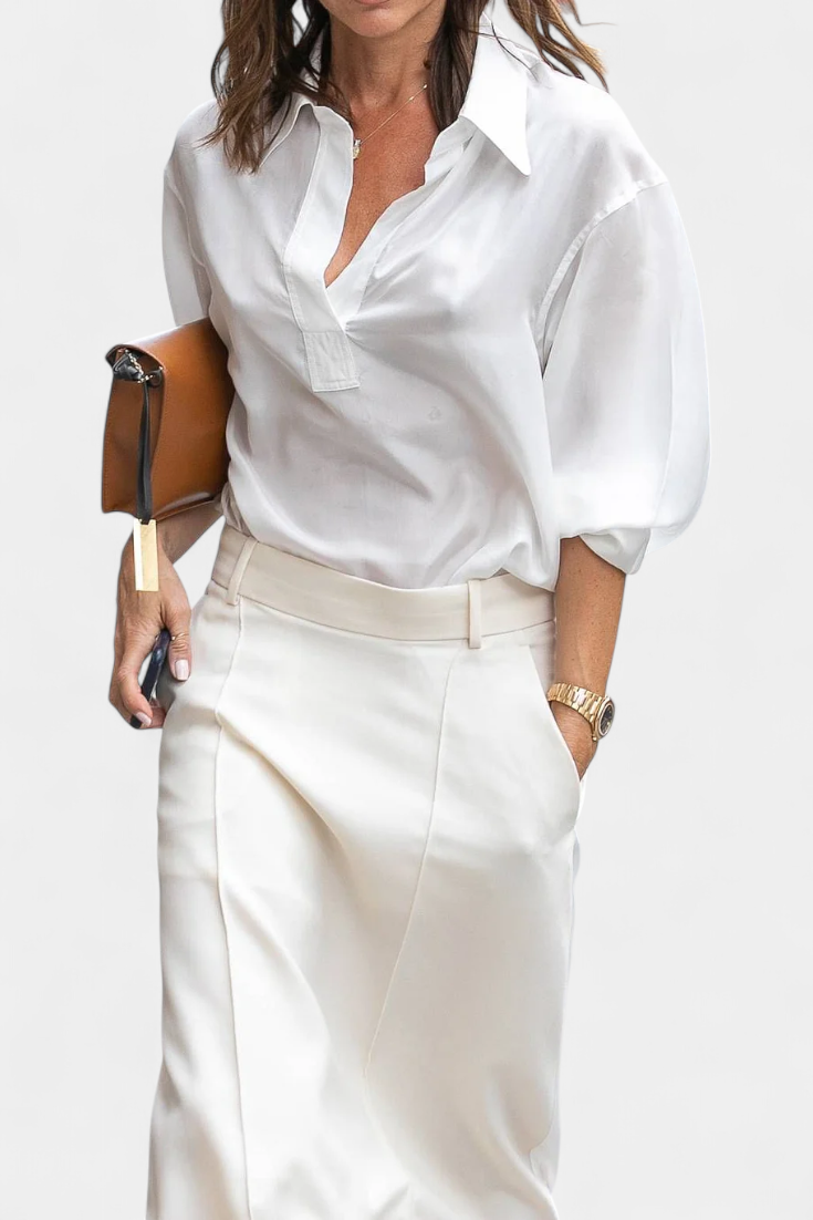 Gonna H-Line Ada con Stile Urbano e Moderno per un Look Elegante e Attuale
