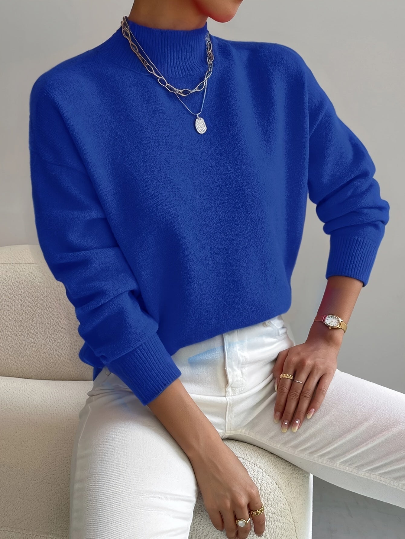 Vionne | Maglione con Collo Alto