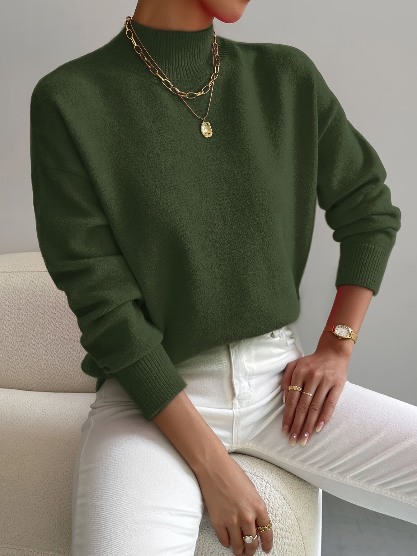 Vionne | Maglione con Collo Alto
